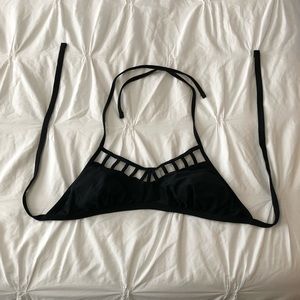 Black Swim Top